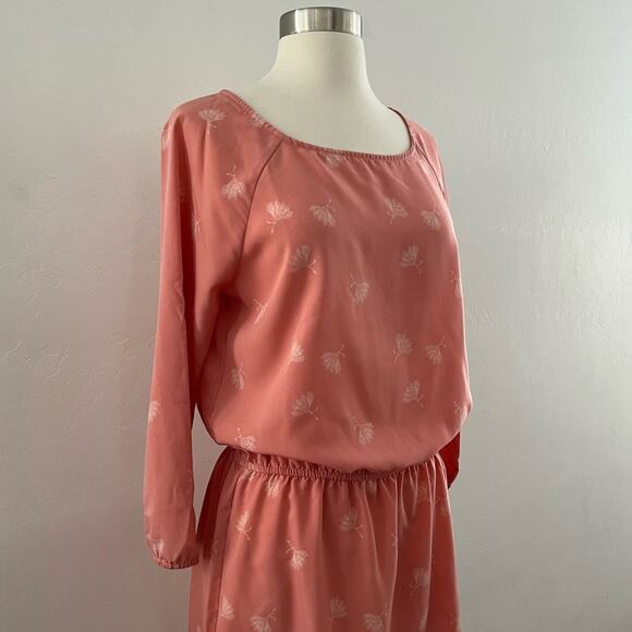 Joie Arryn B Dress Women's S Pink Dandelion Floral Mini Ruffle Flowy Elastic - Picture 4 of 11
